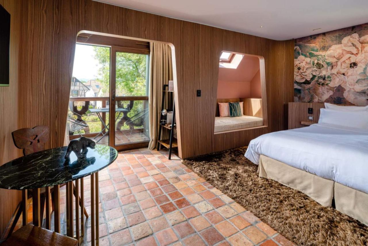 Hotel Des Berges, Restaurant Gastronomique & Spa Illhaeusern Kültér fotó